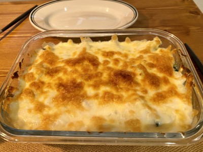Macarrones gratinados