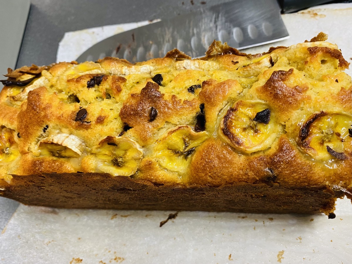 Pound cake de plátano