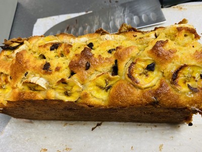 Pound cake de plátano