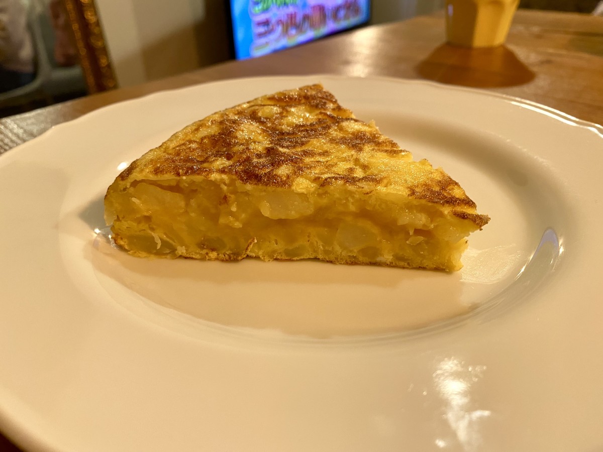 Tortilla de patata light